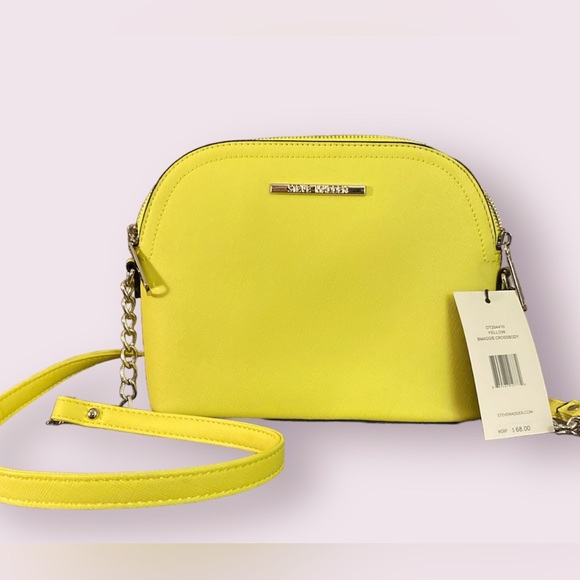 Steve Madden Handbags - New! Steve Madden BMaggie Crossbody Yellow